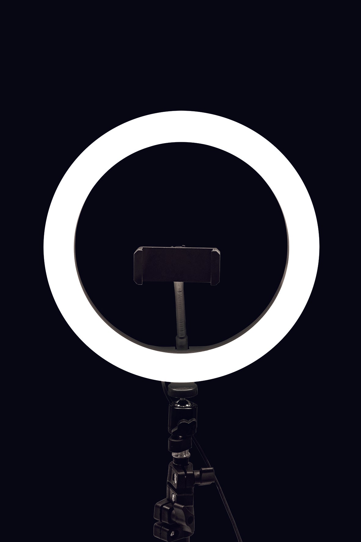 Ring Light Lampada per selfie 128 led  supporto per smartphone 