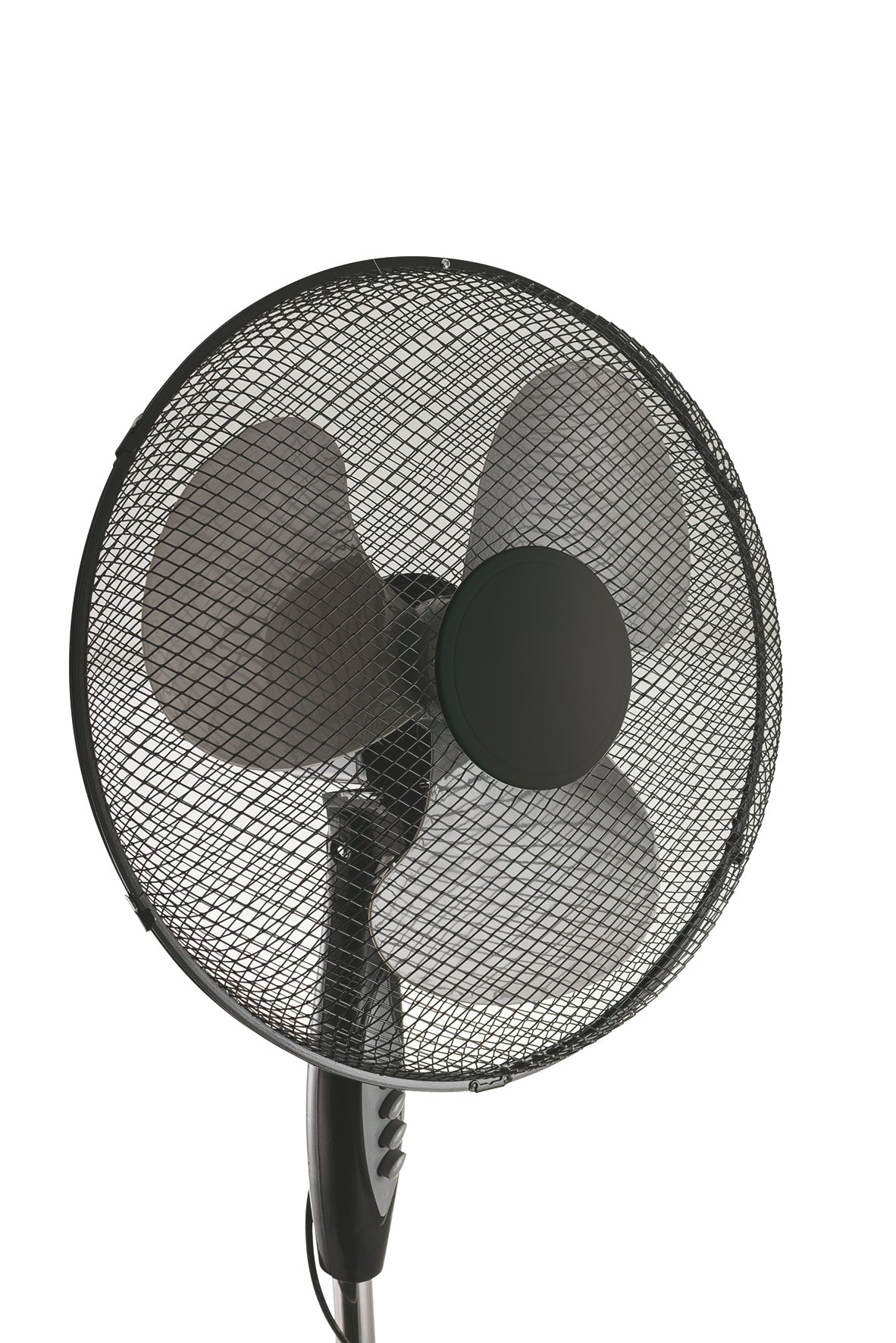 Ventilatore a piantana 3 velocità  altezza fino a 130 cm  3 pale