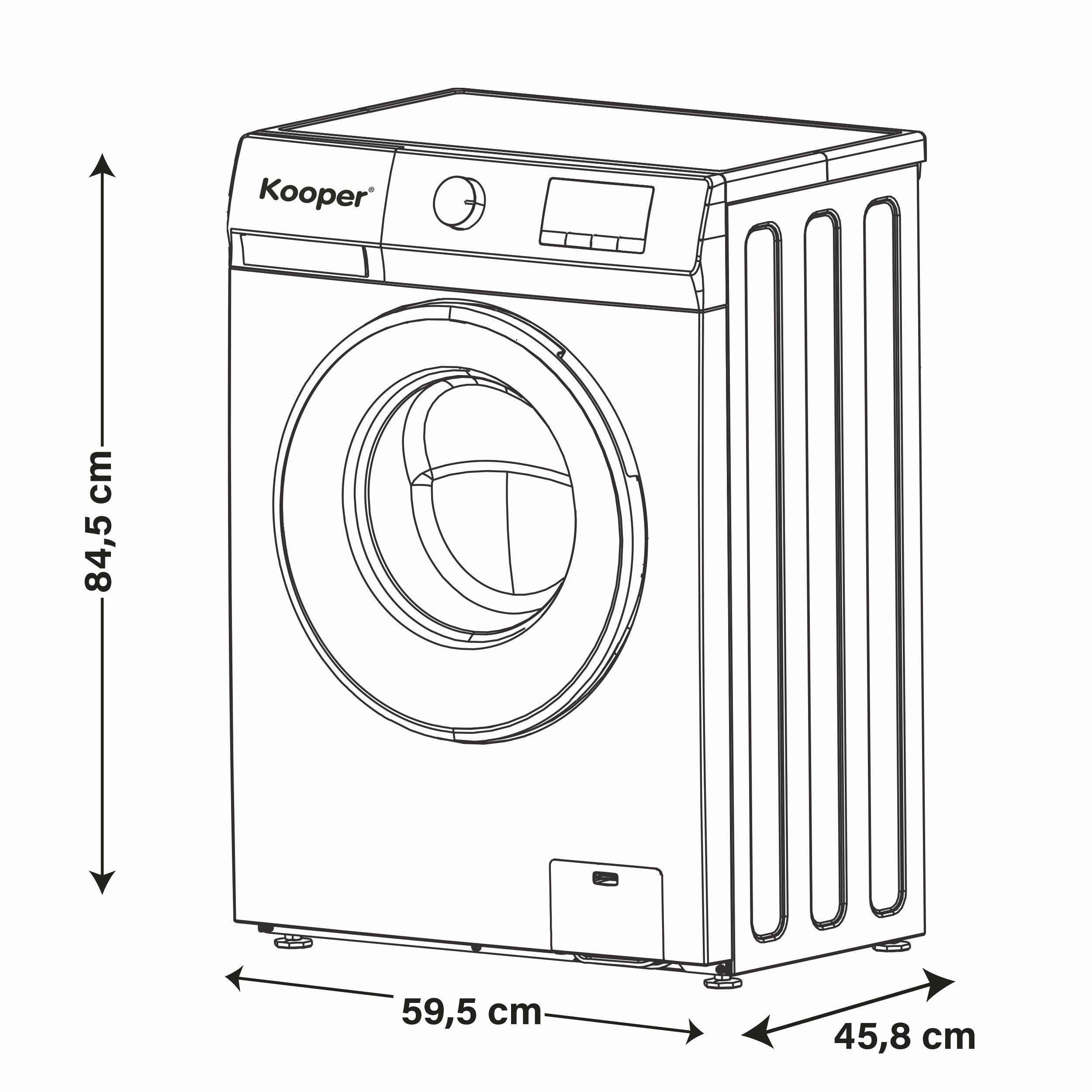 Lavatrice 6 Kg 15 programmi automatici