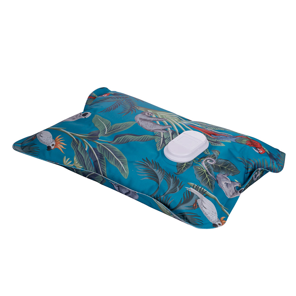 Borsa acqua calda elettrica scaldino 360 W con decoro tropicale