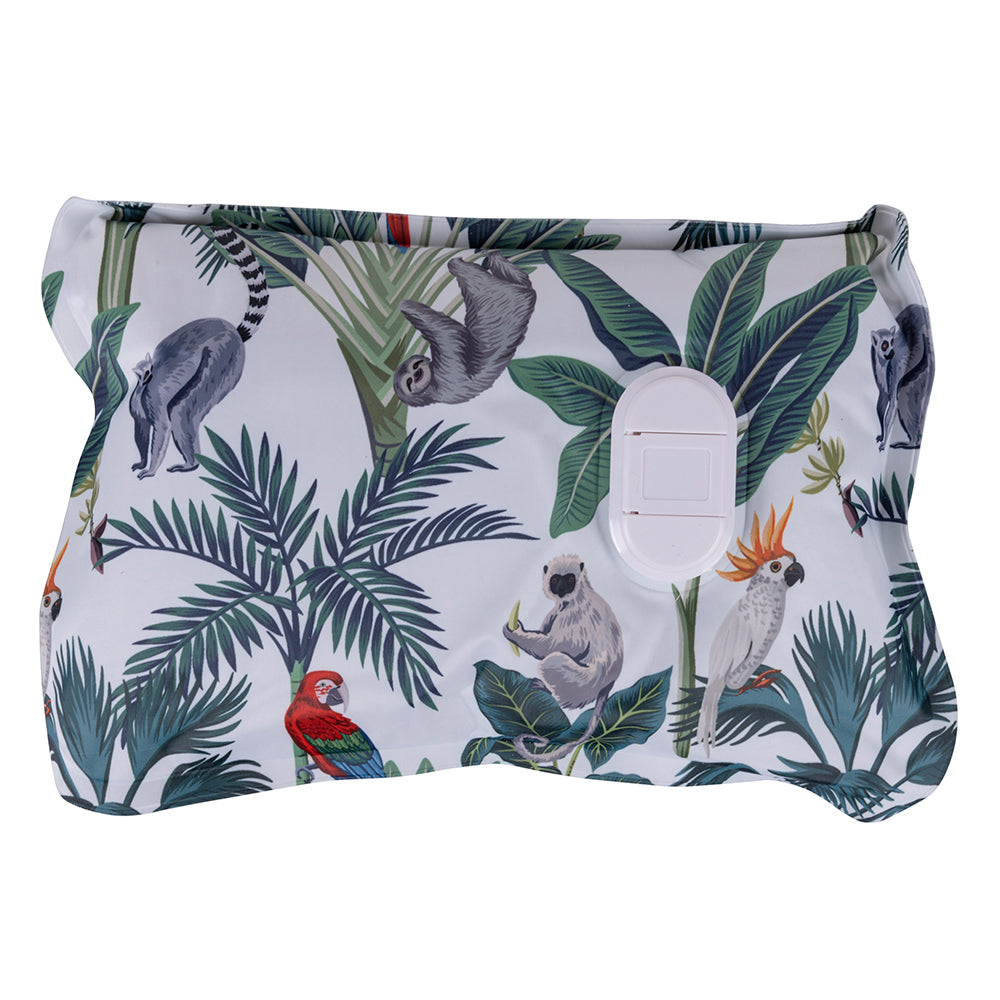 Borsa acqua calda elettrica scaldino 360 W con decoro tropicale