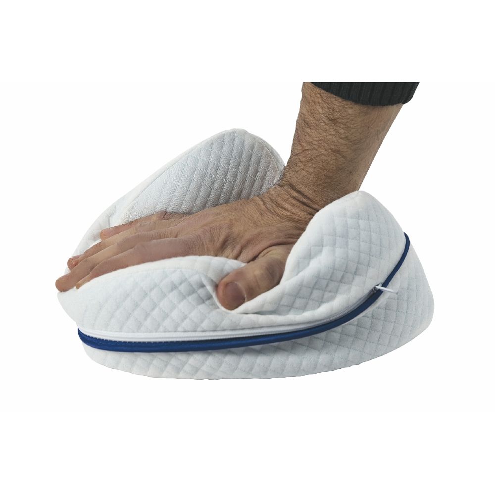 Cuscino morbido per gambe in memory foam rivestito in micro fibra Sleepy