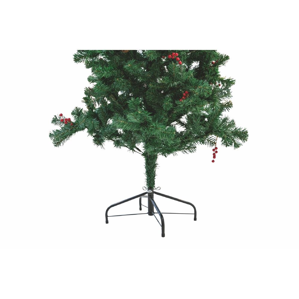 Sestriere Albero con pigne e bacche 360 rami h.150cm