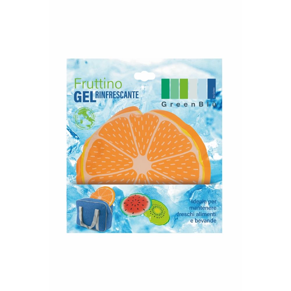 Cuscino piccolo Ø15 cm con gel refrigerante per borse frigo termiche Fruigel