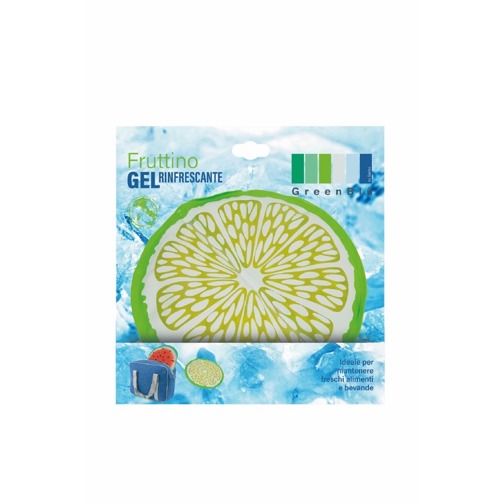 Cuscino piccolo Ø 20 cm con gel refrigerante per borse frigo termiche Fruigel