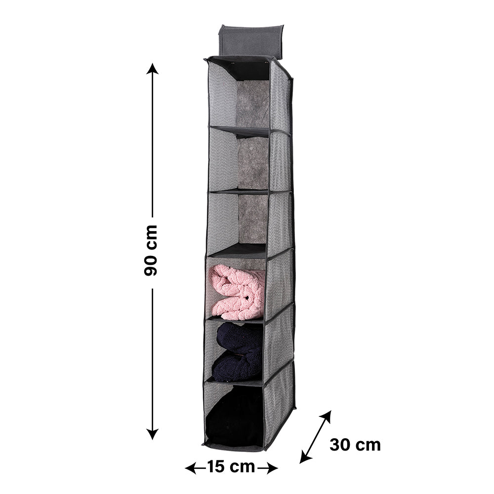 Armadio portascarpe in TNT 15x30xh90 cm da appendere con chiusura a strappo SìOrdine