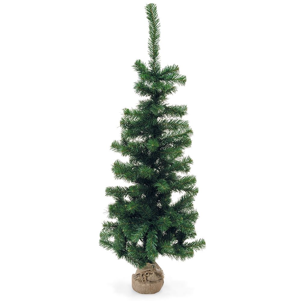 Albero di Natale base in juta h.90 cm, XMas