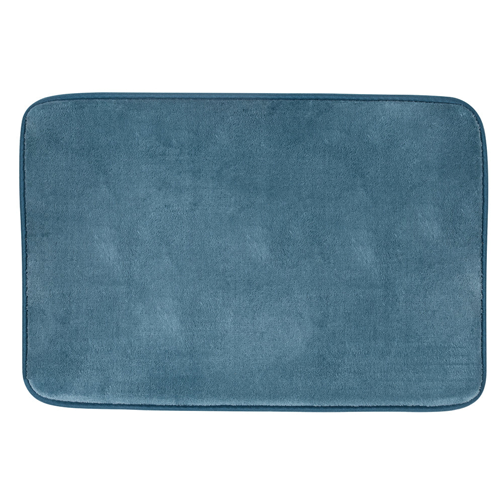 Tappeto bagno 45x75 cm in memory foam fondo antiscivolo