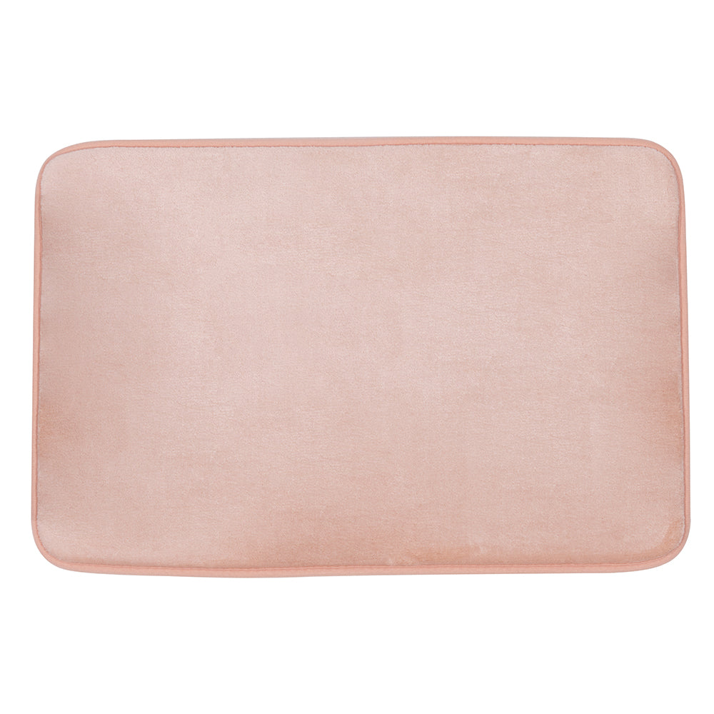 Tappeto bagno 45x75 cm in memory foam fondo antiscivolo