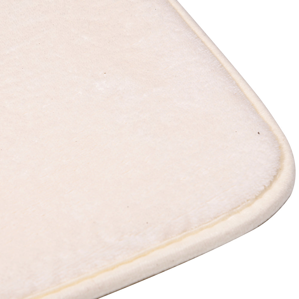 Tappeto bagno 45x75 cm in memory foam fondo antiscivolo