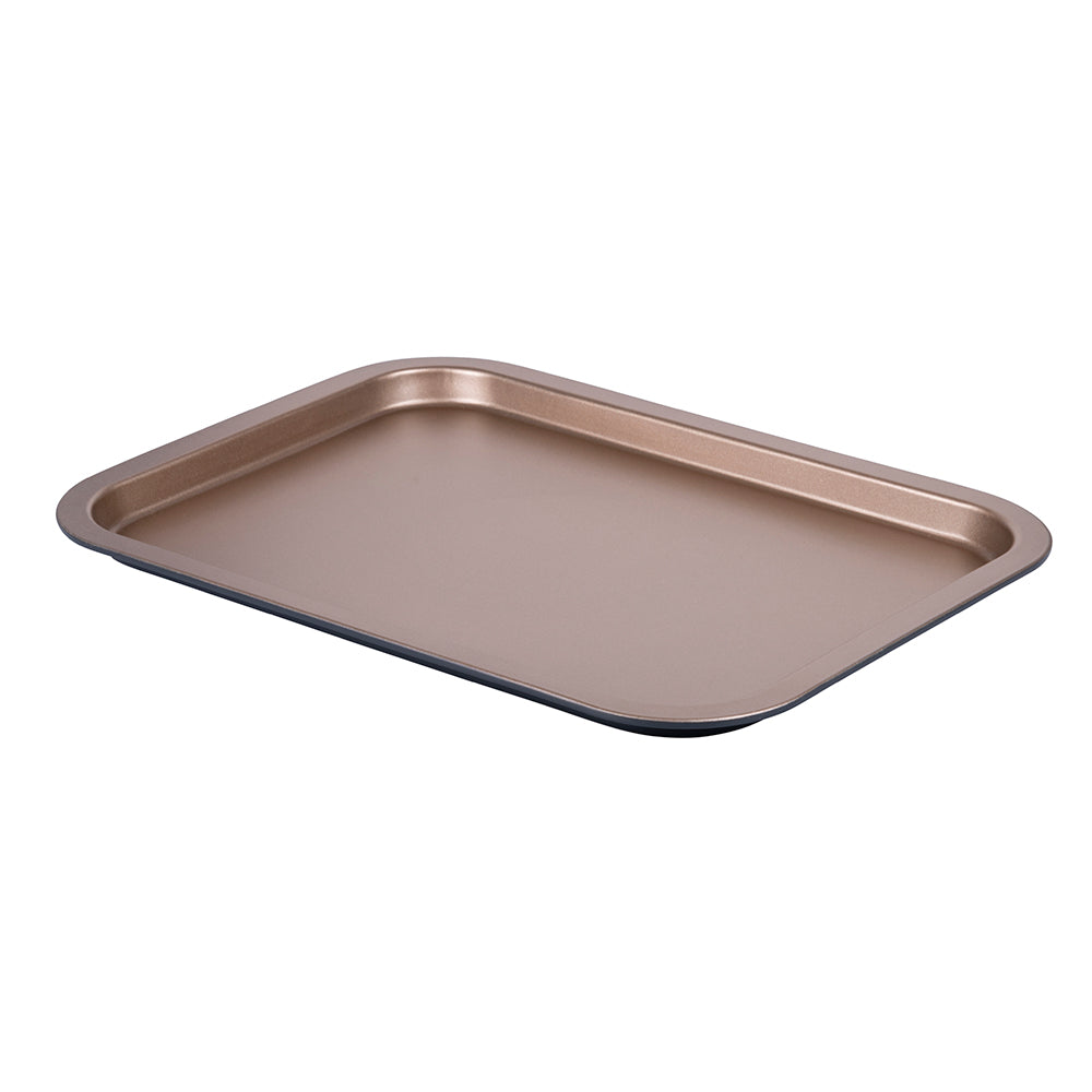 Teglia rettangolare 39x28cm in acciaio al carbonioantiaderente e ultraresistente, Cuisine SìChef