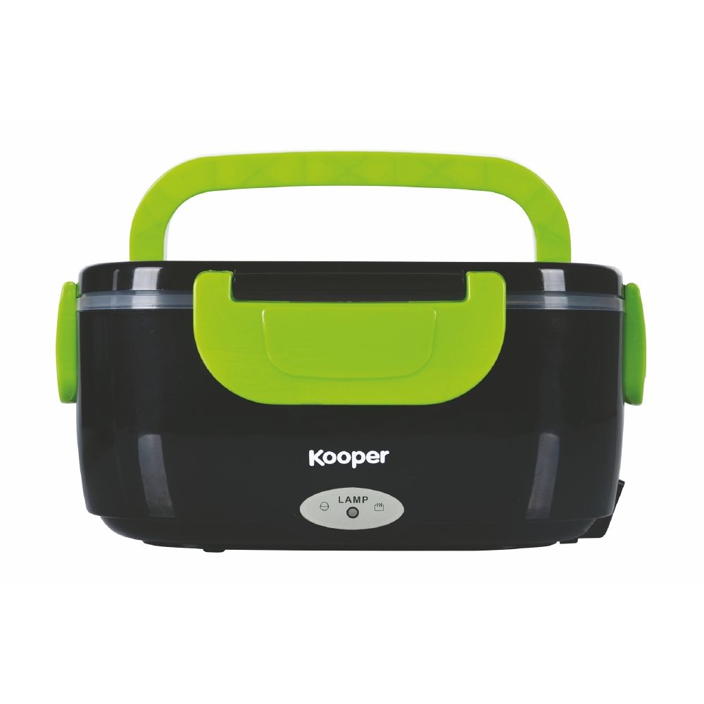 Scaldavivande elettrico, doppio scomparto, vano riponi posate 40 W, Lunch Box