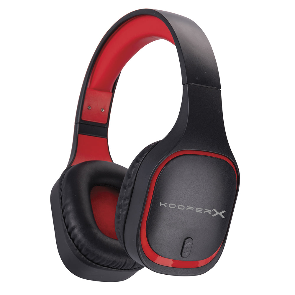 Cuffie da gaming on-ear wireless senza fili leggere e regolabili con imbottitura morbida per orecchie ed isolamento dei suoni esterni KooperX