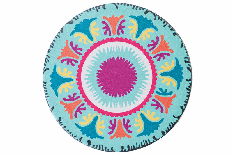 Set 6 Sottopentola in ceramica tondo Fiesta Caribe