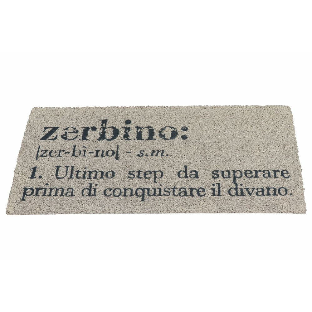 Zerbino 70x40 cm da ingresso casa in cocco e PVC con fondo antiscivolo Victionary