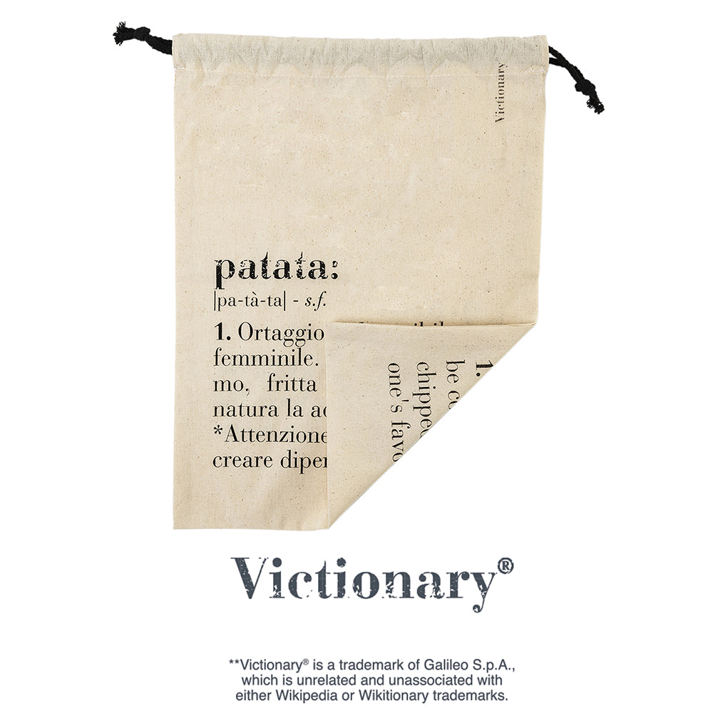 Sacchetto patate/potatoes in cotone 40x30 cm, Victionary