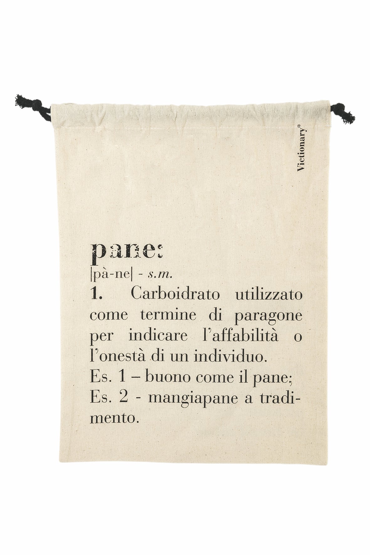 Sacchetto pane in cotone Victionary