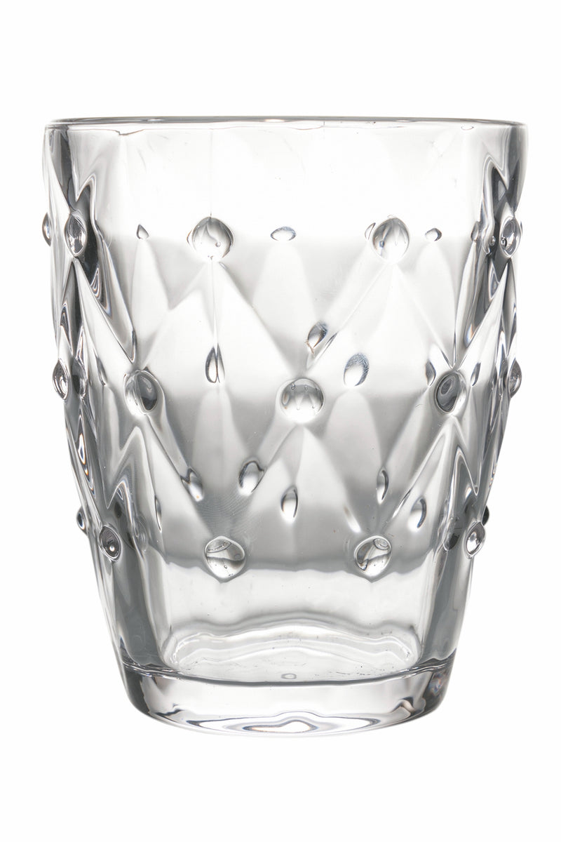 Bicchieri in vetro trasparente set 6 bicchieri acqua e drink 280 ml Loira