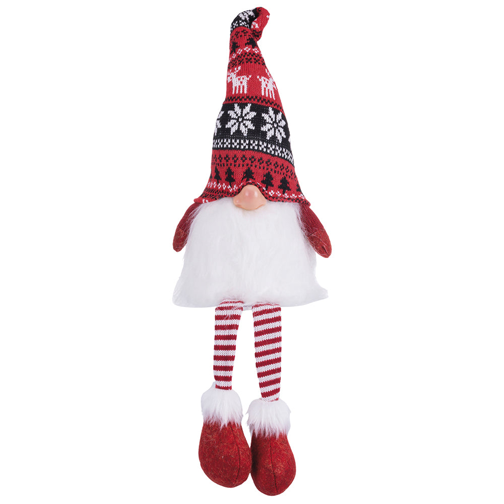 Gnomo Hipster luminoso gambe morbide h.68 cm, Santa's House