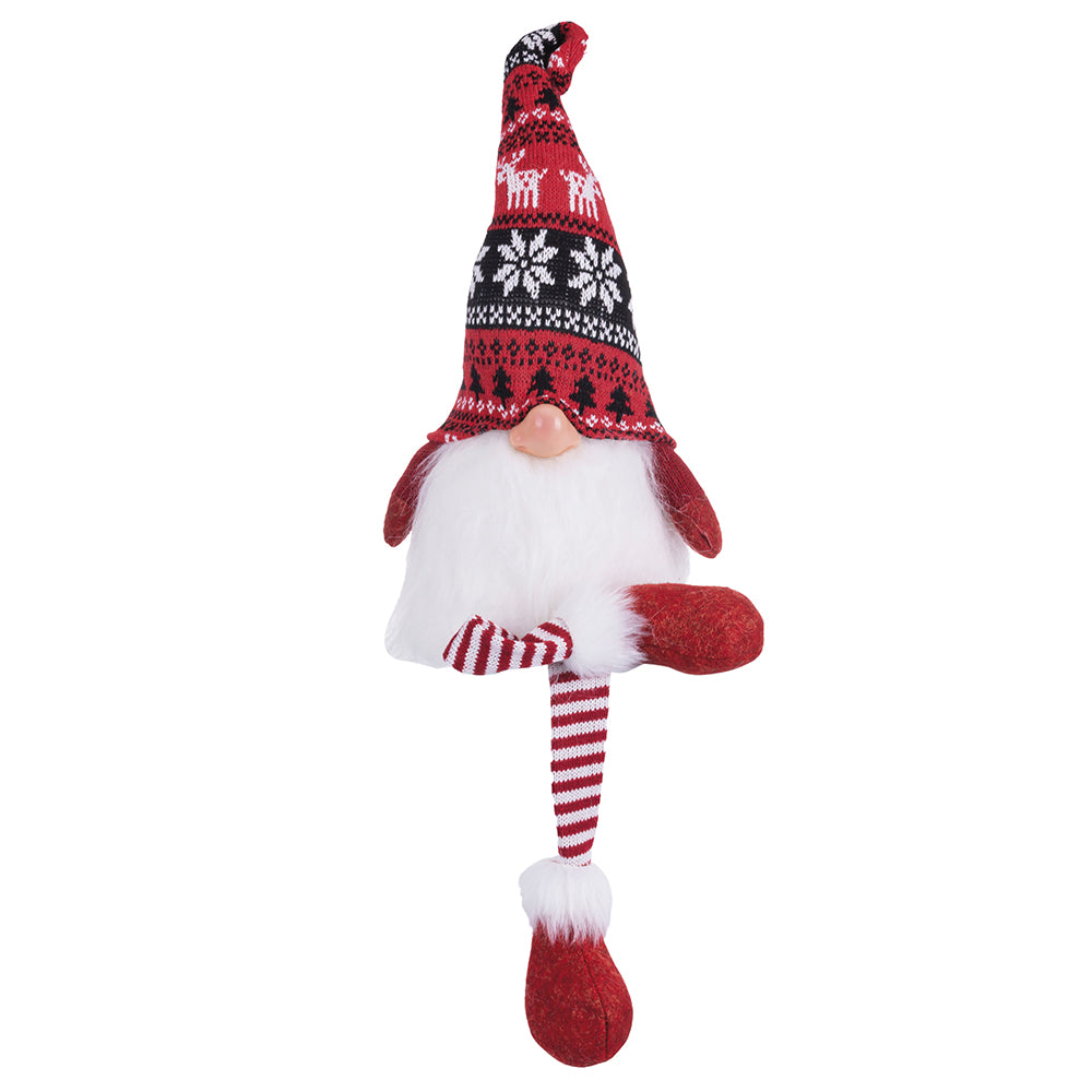 Gnomo Hipster luminoso gambe morbide h.68 cm, Santa's House