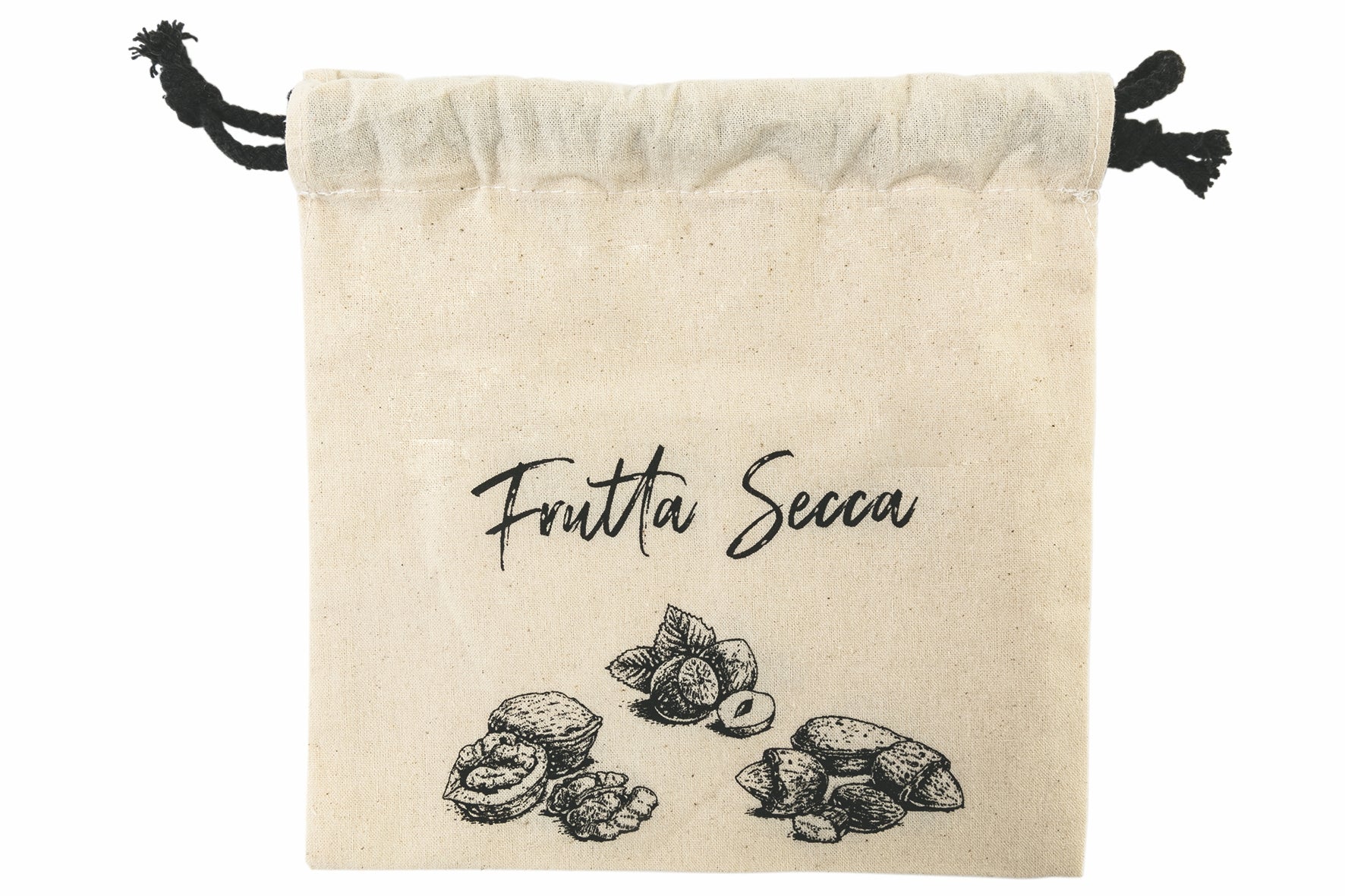 Sacchetto in cotone doubleface per frutta secca Idee