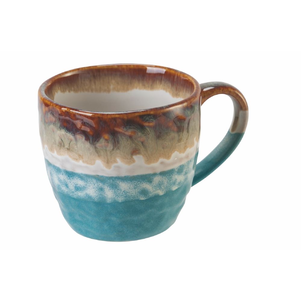 Set 6 tazzine caffè 90 ml in stoneware, Country House