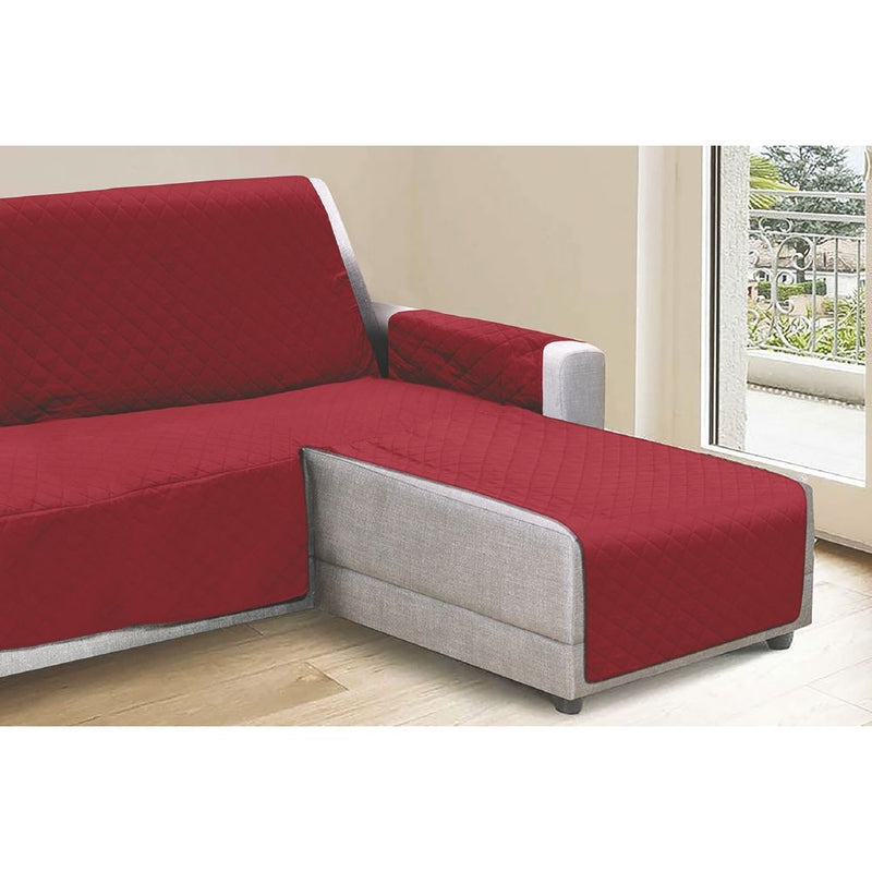Copridivano per divano 3 posti con penisola reversibile destra e sinistra impermeabile antimacchia 240x305 cm