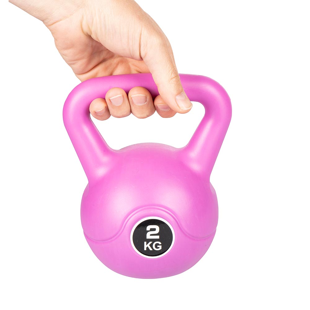 Kettlebell 2Kg rivestimento antiscivolo