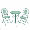 Set tavolo e 2 sedie "Aperitivo"  colore verde