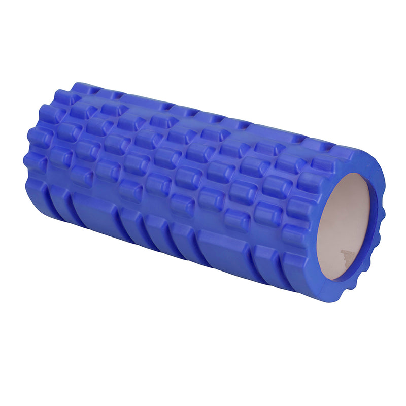 Foam roller rullo massaggiante per esercizi fitness in PVC e gomma