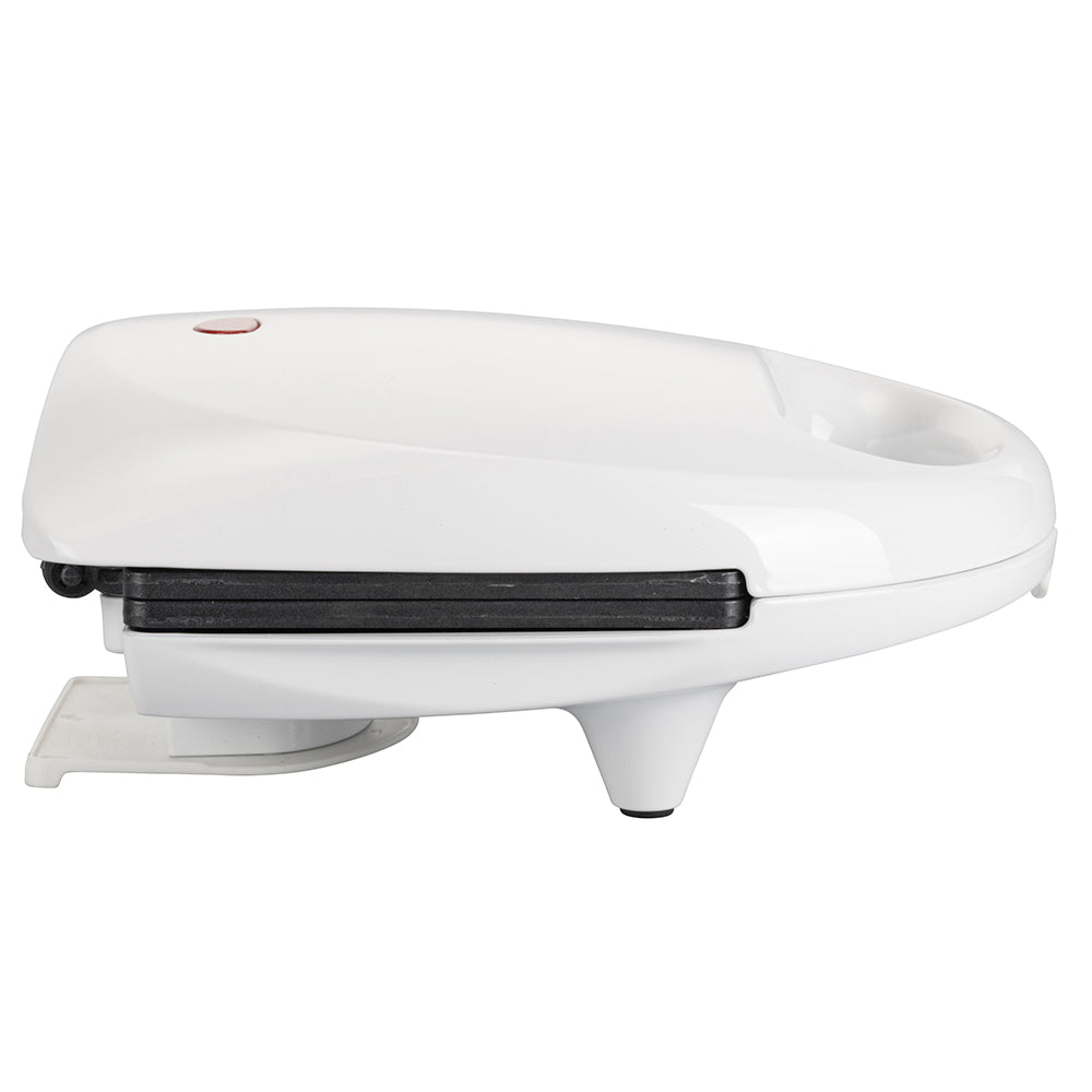 Tostiera doppia piastra grill antiaderente, bianco lucido 750 W, Tasty