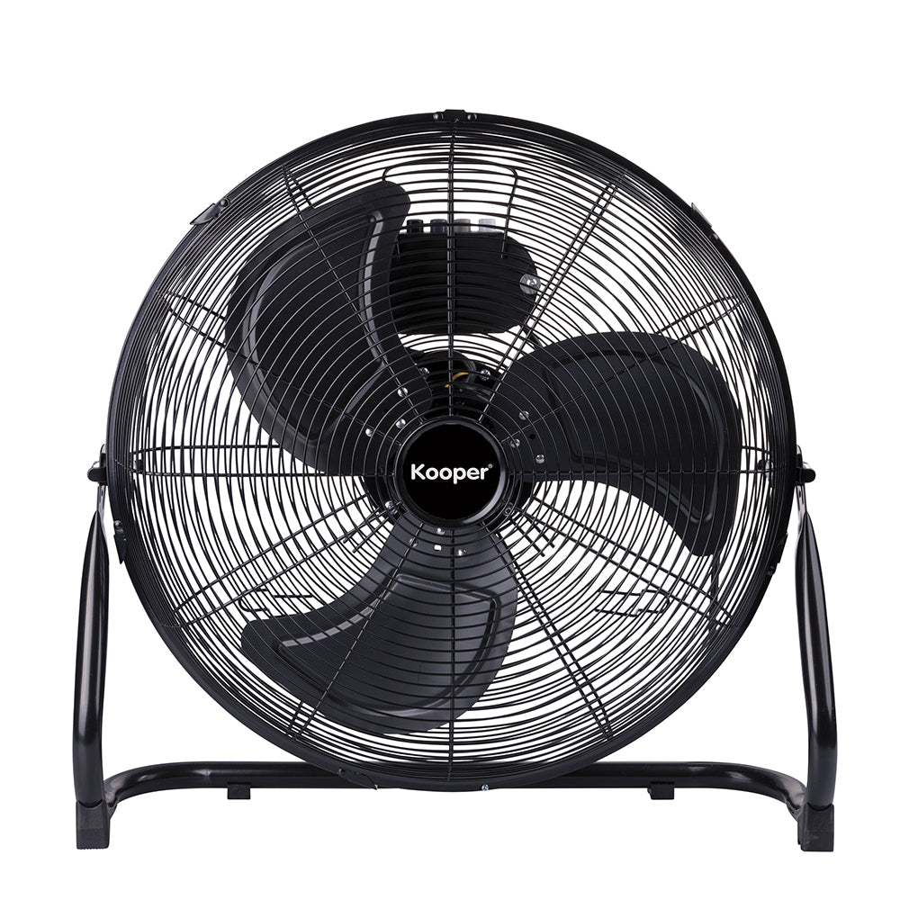 Ventilatore da tavolo nero a 3 velocità 65 watt in alluminio nero CromoFresh