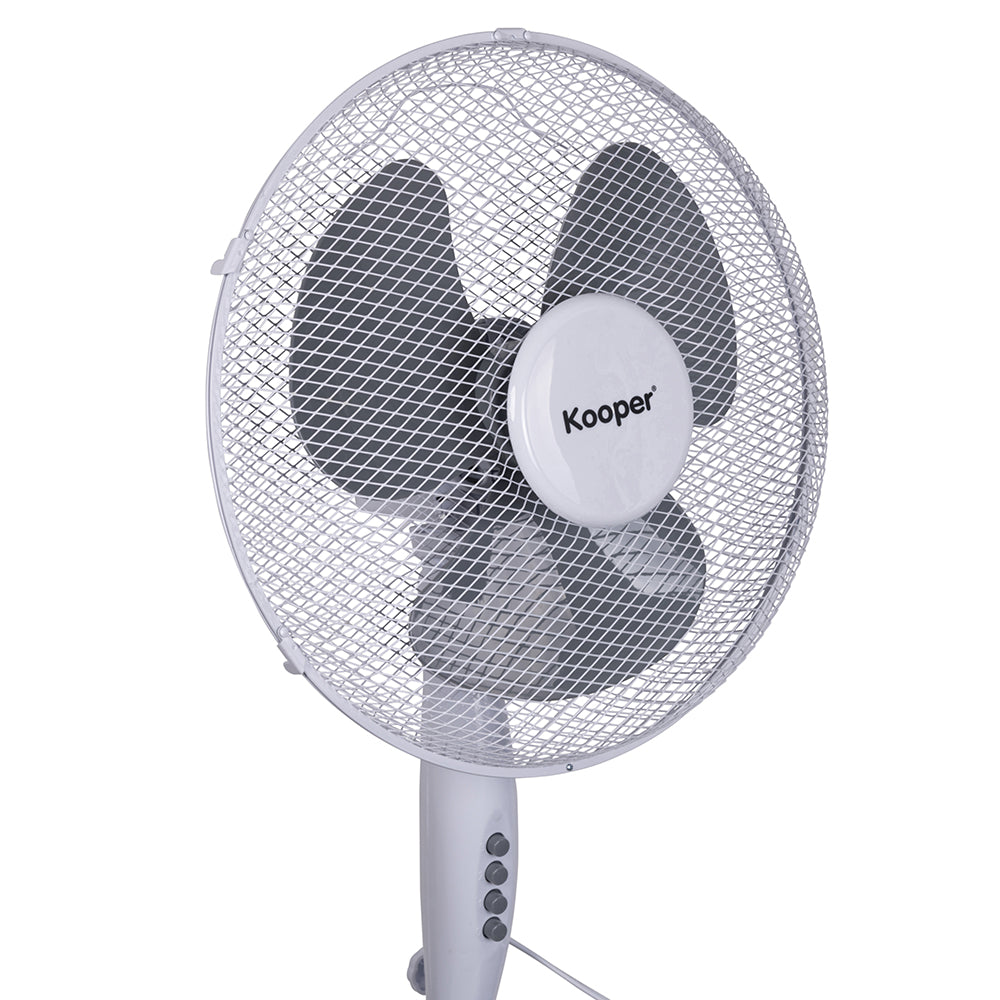 Ventilatore a piantana base a croce 3 velocità con oscillazione altezza fino a 135 cm ArticFresh