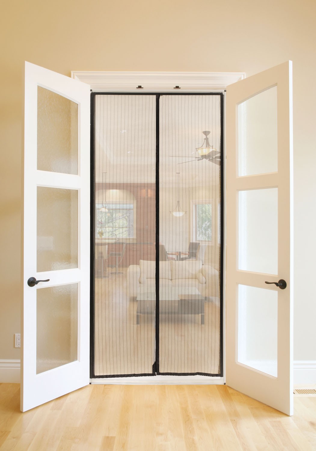 Zanzariera Stop Inset Magnetica per Porte 2 Telo con velcro