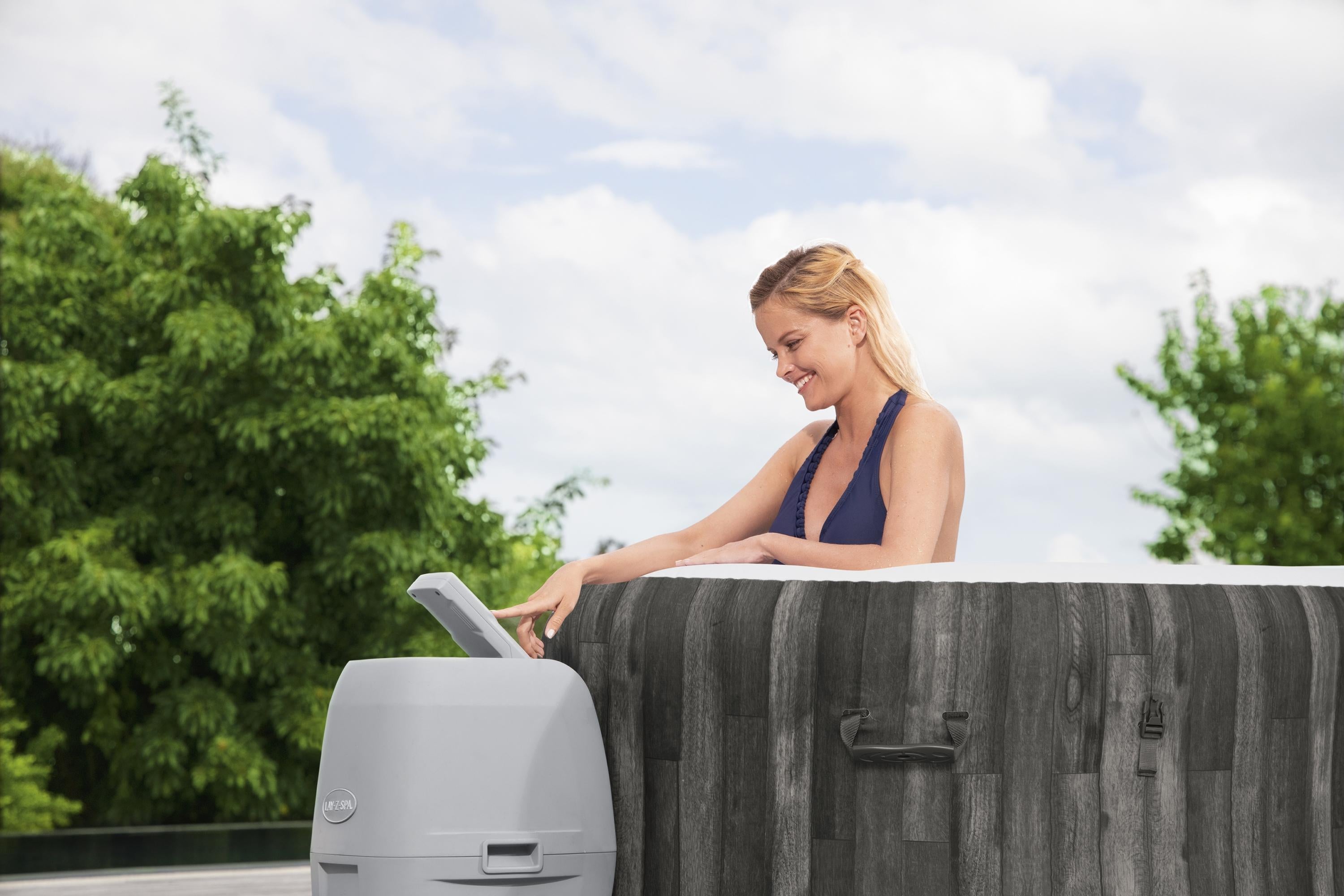 Piscina SPA Idromassaggio Lay-Z-Spa Bahamas AirJet Bestway 60005