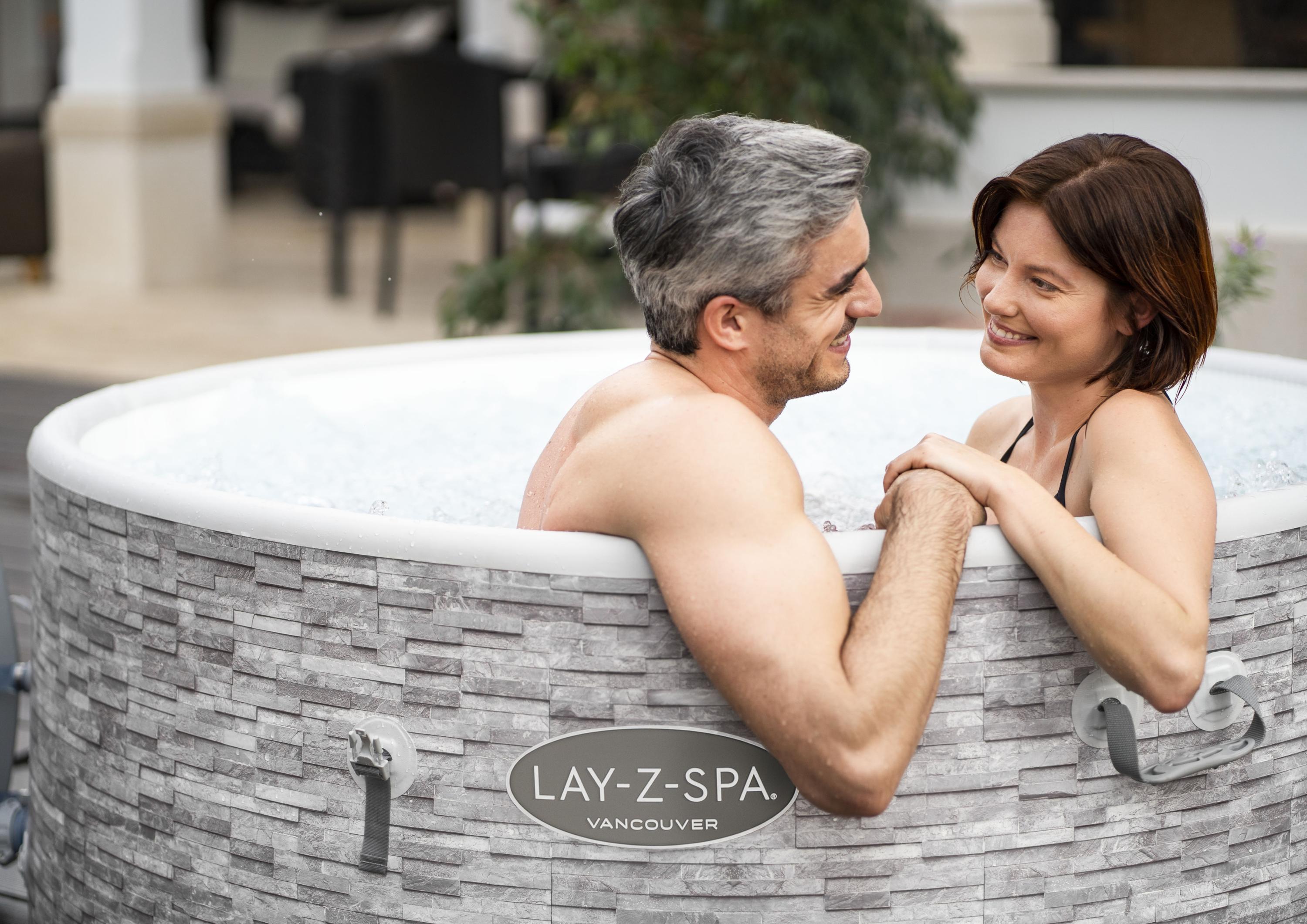 Piscina SPA idromassaggio Lay-Z-Spa Vancouver AirJet Plus Bestway 60027