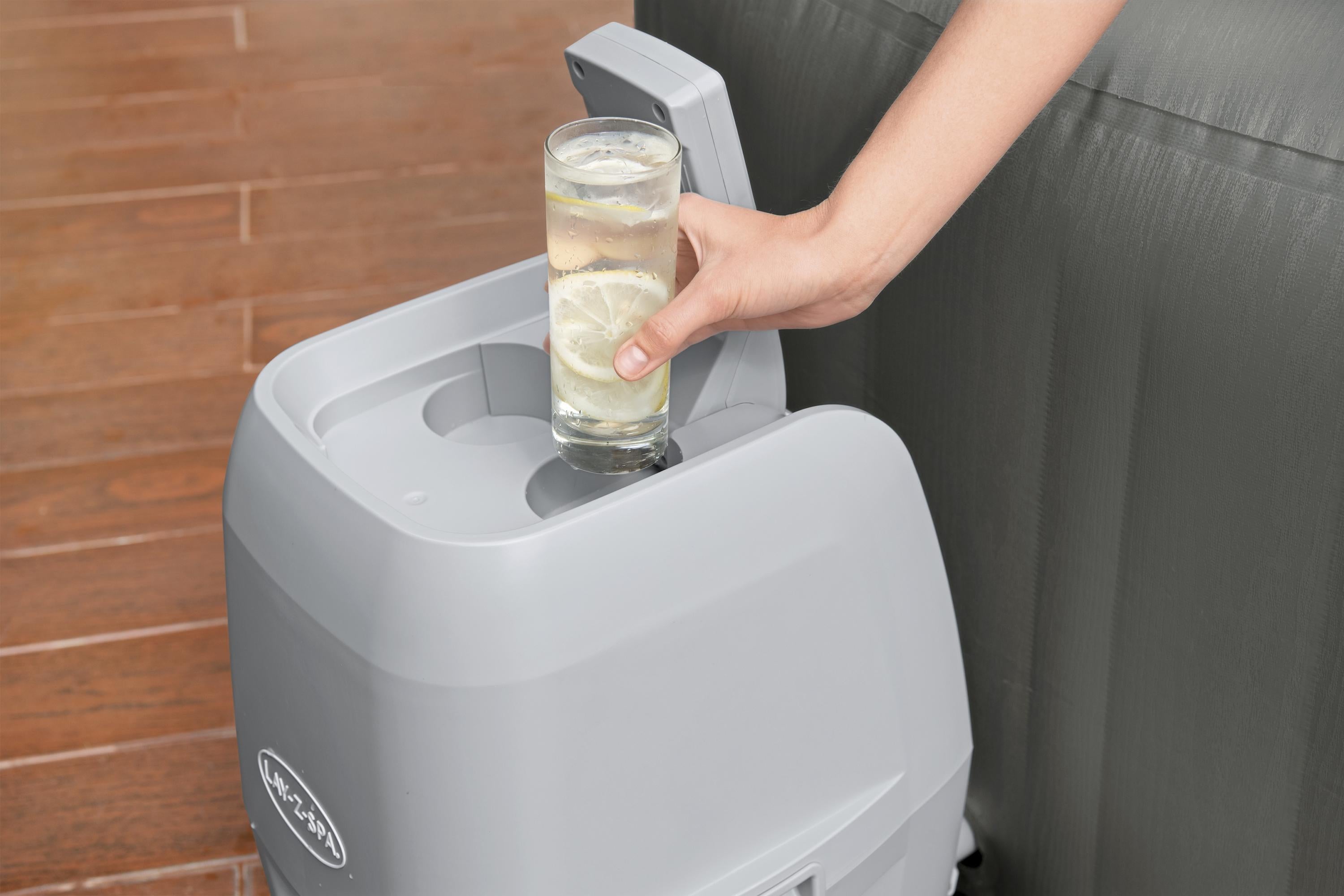 Idromassaggio gonfiabile ovale Lay-Z-Spa Mauritius AirJet 5-7 persone Be