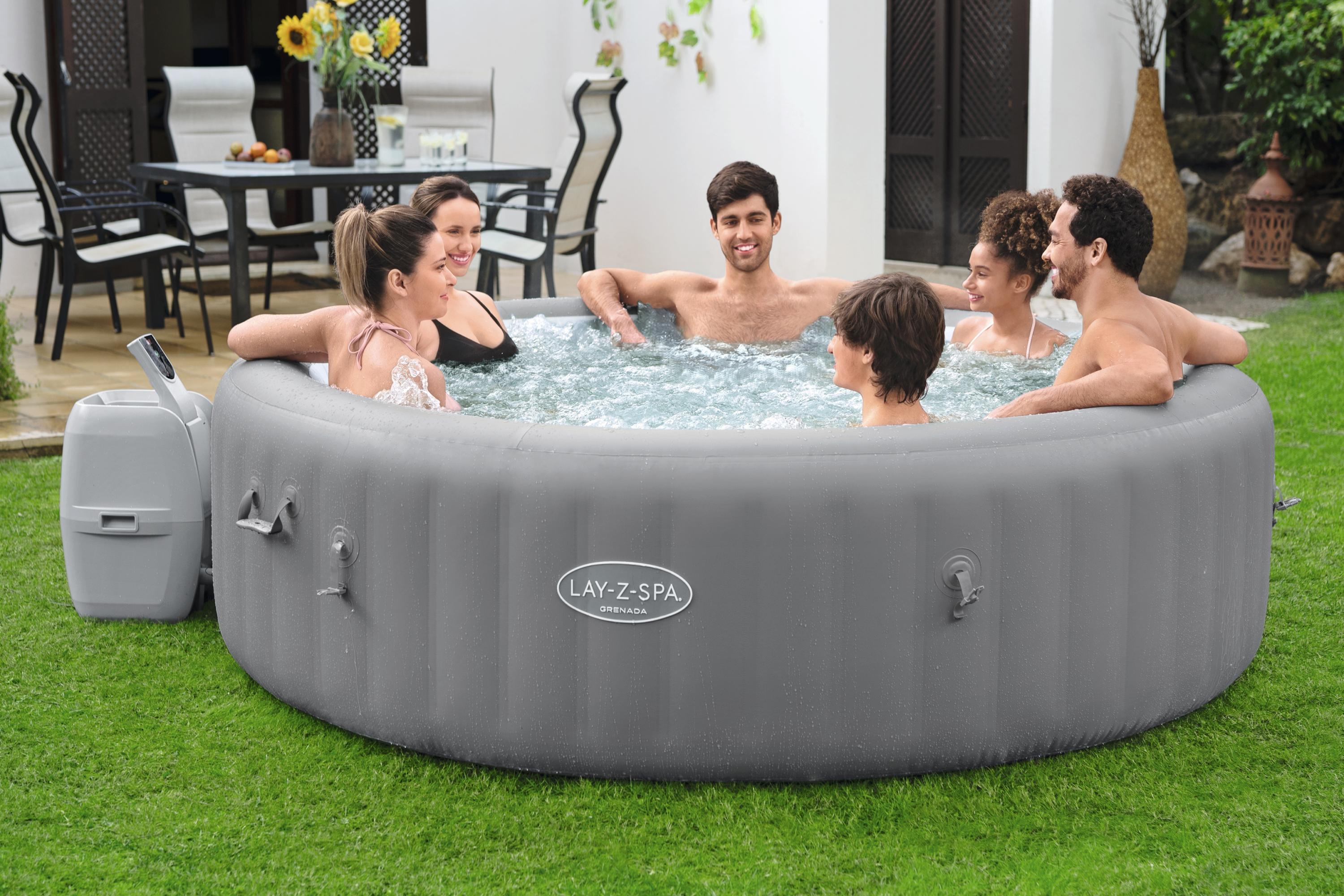 Idromassaggio Special edition gonfiabile Lay-Z-Spa Grenada AirJet 6-8 persone Bestway 60135