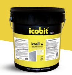 Vernice protettiva a base di resine sintetiche e pigmenti di alluminio in fase acquosa Icoall-W Icobit
