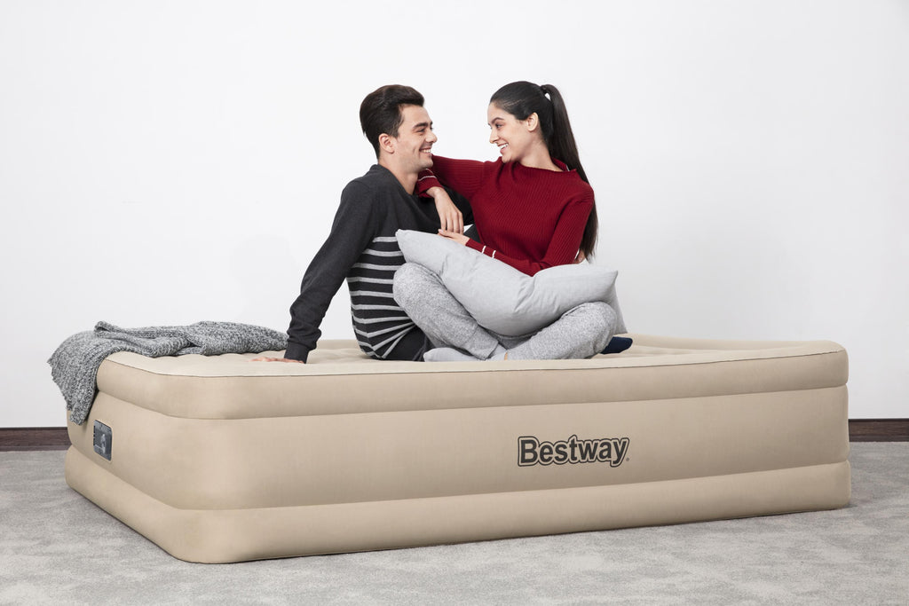 Materasso Airbed gonfiabile matrimoniale Fortech con pompa incorporata