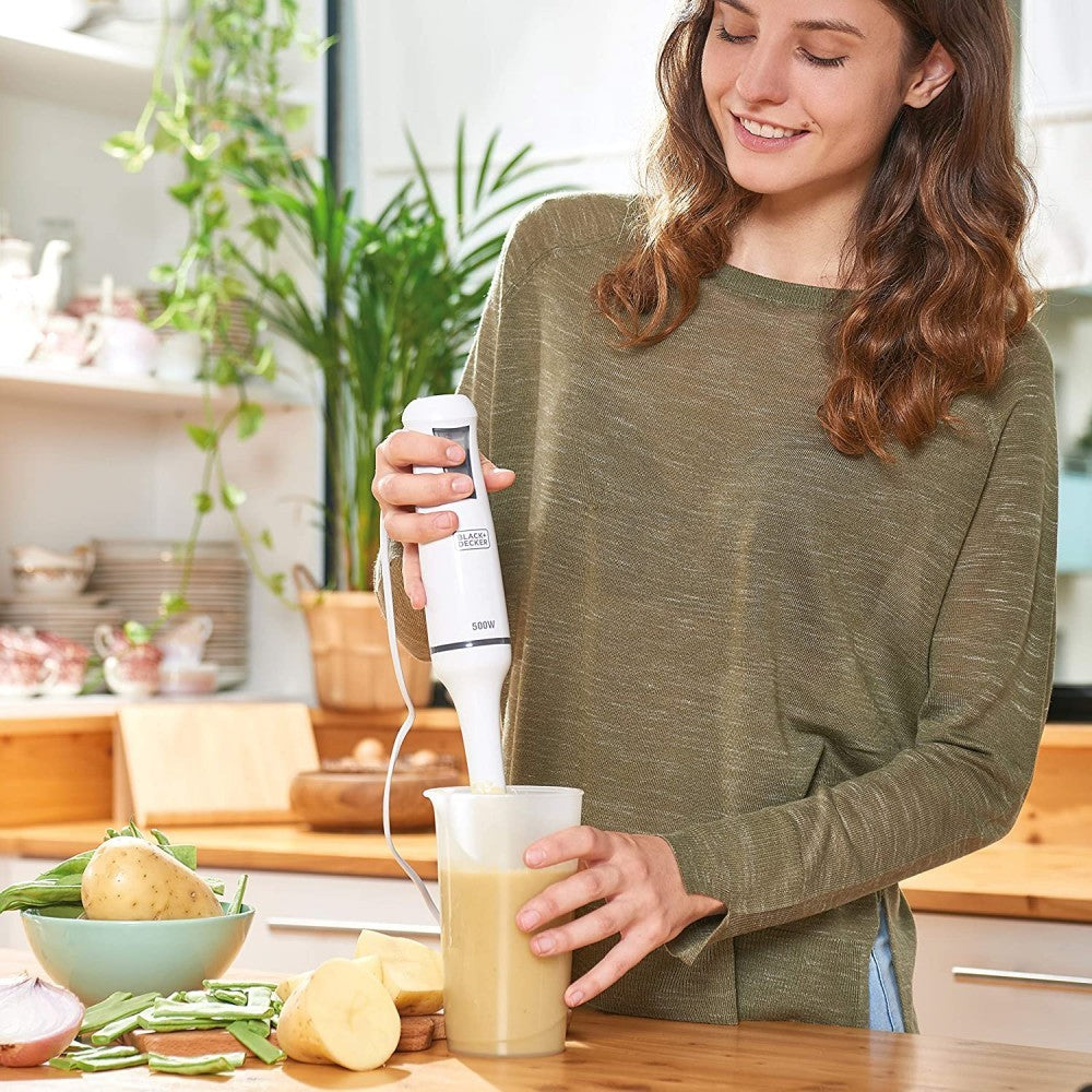 Frullatore a immersione 500w BLACK+DECKER BXHB500E