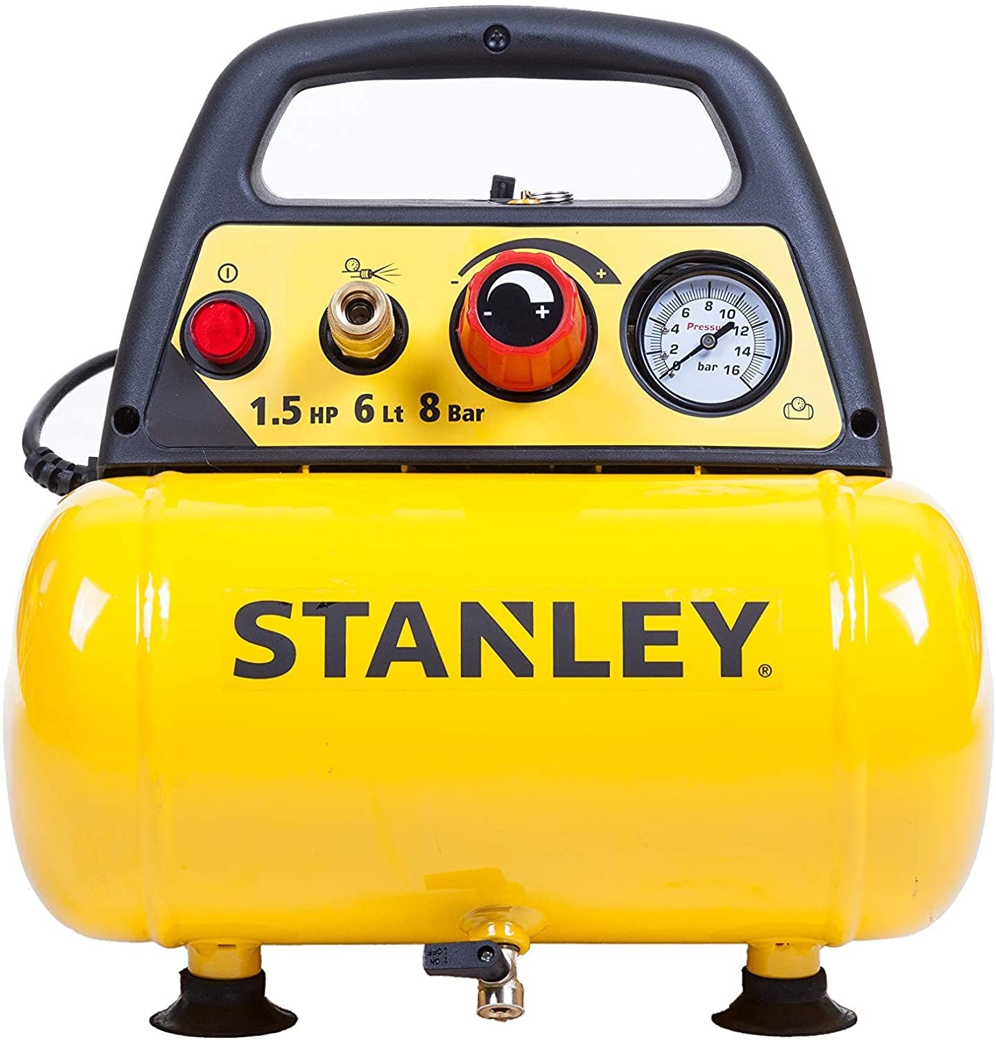 Compressore 6 Lt 1,5HP Stanley D 200 DN200/8/6