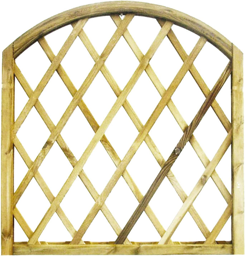 Pannello in legno di pino impregnato traliccio ad arco per recinzioni e decorazioni piante rampicanti LASA