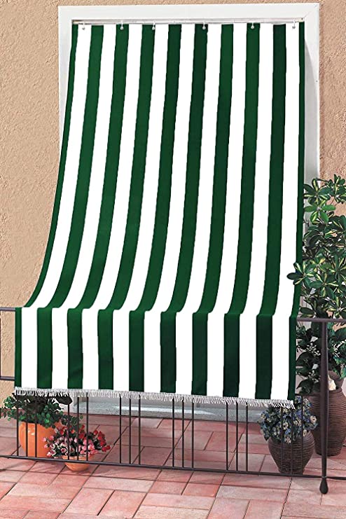 Tenda da sole a caduta in poliestere 140x250 cm da balcone