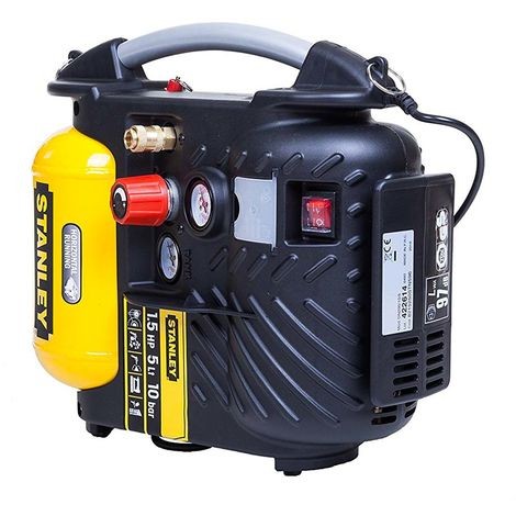 Compressore d'Aria Portatile AIRBOSS 5 lt 1100 W, 230 V  STANLEY DN200/10/5