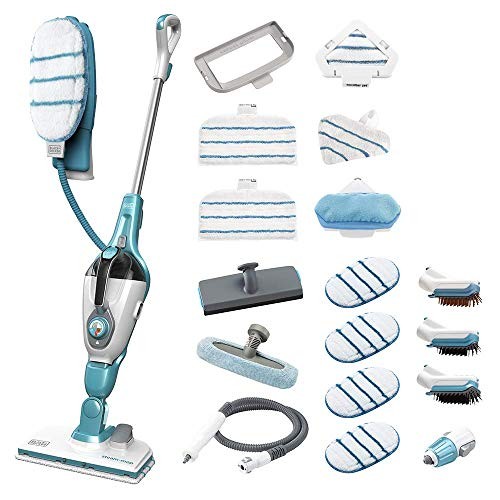 Lavapavimenti a Vapore con 17 accessori Steam-Mop 17in1 BLACK+DECKER FSMH1321JMD