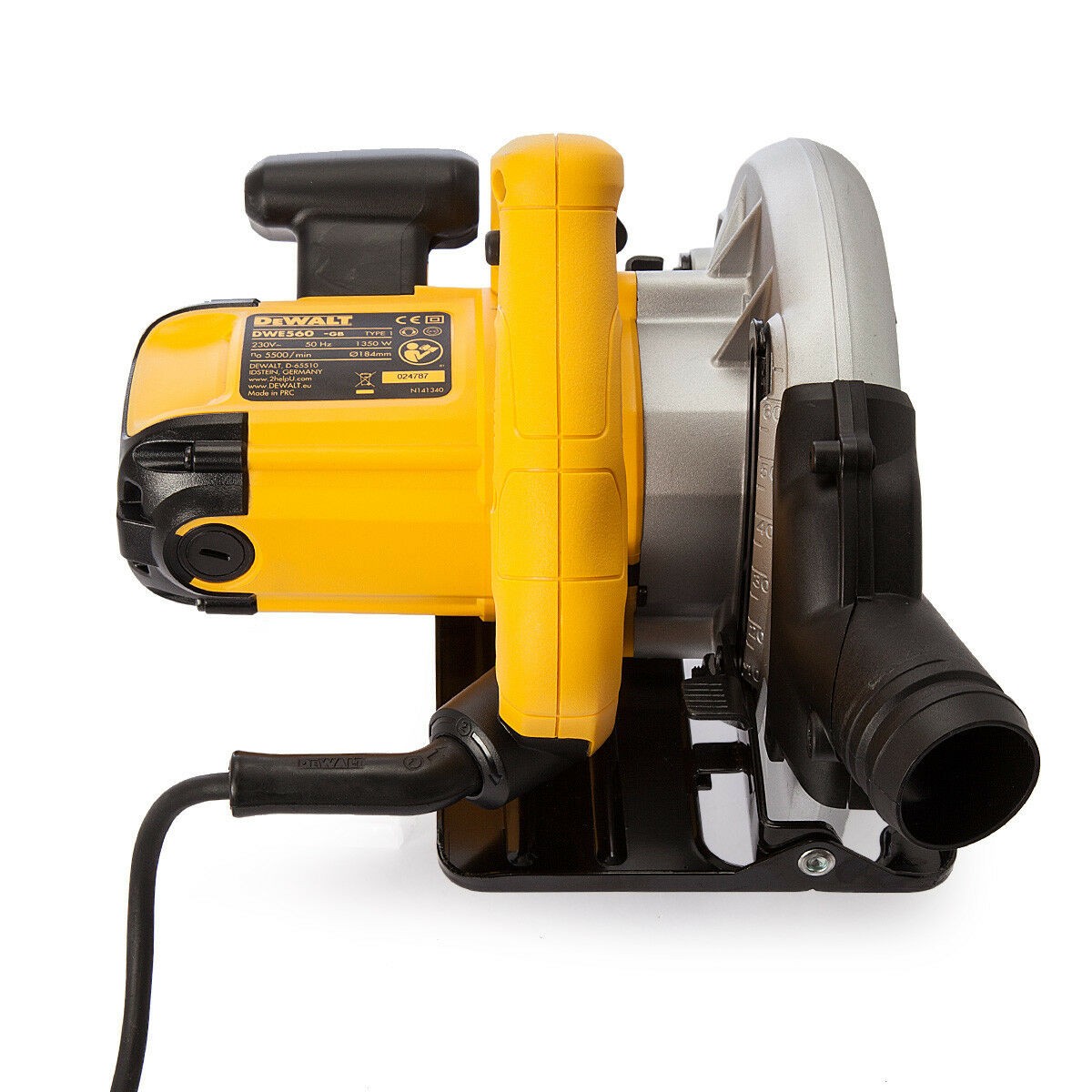 Sega Circolare compatta 1350W 65MM DEWALT DWE560