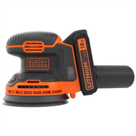 Levigatrice Rotorbitale con accessori 18V BLACK+DECKER BDCROS18