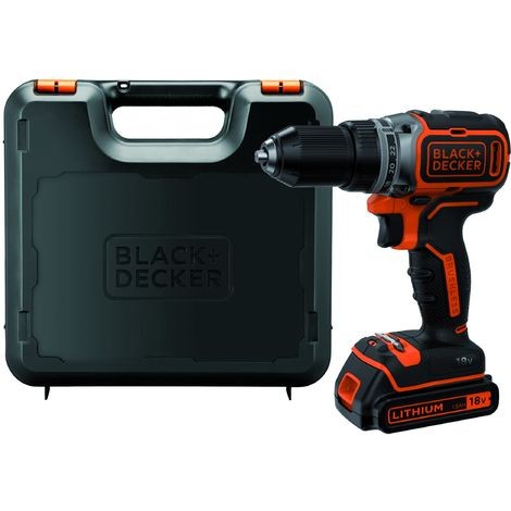 Trapano Avvitatore Brushless 18V in valigetta BLACK+DECKER BL186K