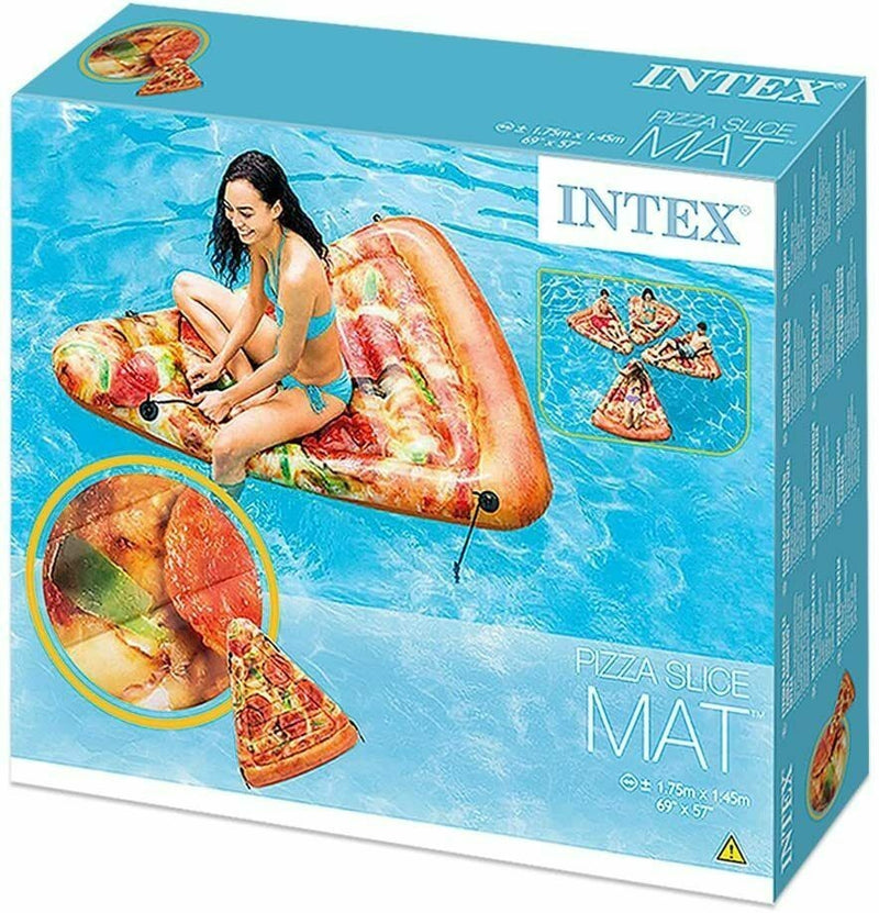 Spicchio Pizza Materassino Isola gonfiabile galleggiante Pizza INTEX 58752